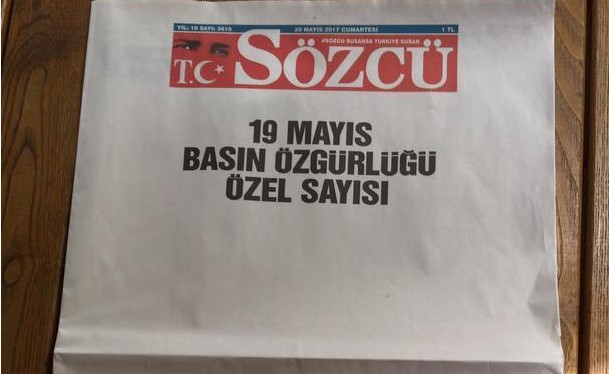 Τουρκία: Με λευκές σελίδες κυκλοφόρησε η Sözcü – Γιατί ξεπούλησε (photo) - Media