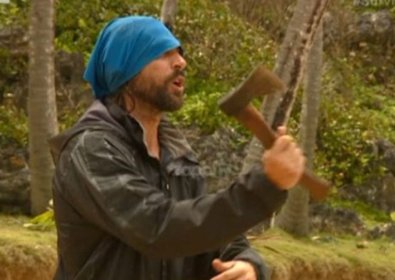 Επικό ραπάρισμα Σπαλιάρα στο Survivor: Είμαι ο σφάχτης της καρύδας... (Video) - Media