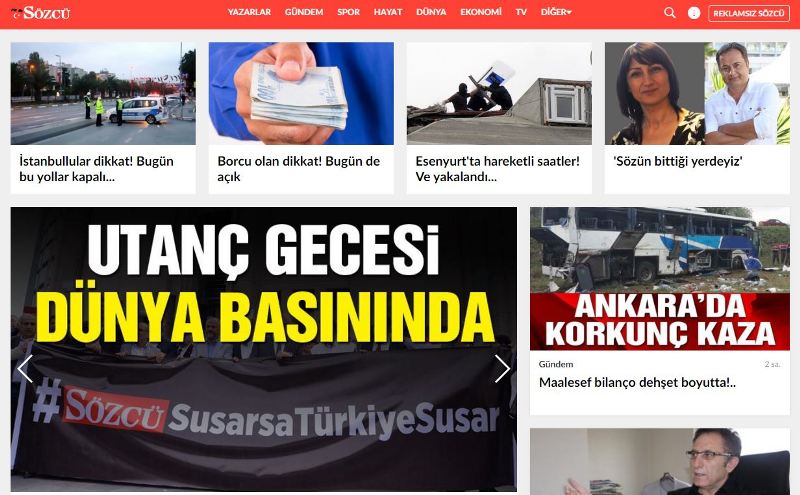 Τουρκία: Χειροπέδες σε εργαζόμενους αντιπολιτευτικής εφημερίδας - Media