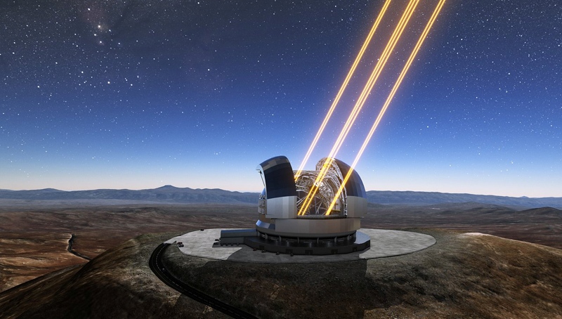 Το μεγαλύτερο τηλεσκόπιο στον κόσμο κατασκευάζεται στη Χιλή  - Media