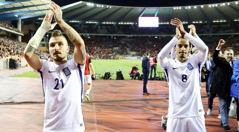 H ενδεκάδα της Εθνικής κόντρα στην Βοσνία - Media