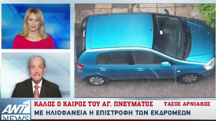 Οι προβλέψεις του Αρνιακού για τον καιρό του Αγίου Πνεύματος (Video) - Media