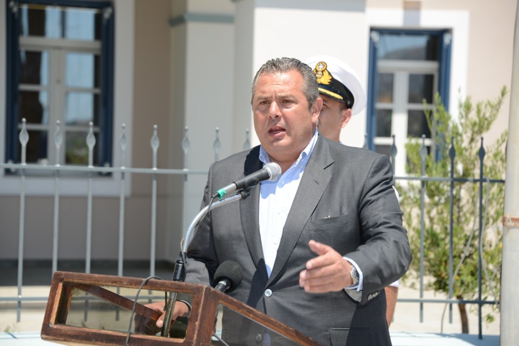 Καμμένος: Δεν θα υποχωρήσουμε ούτε χιλιοστό για την εδαφική μας ακεραιότητα - Media