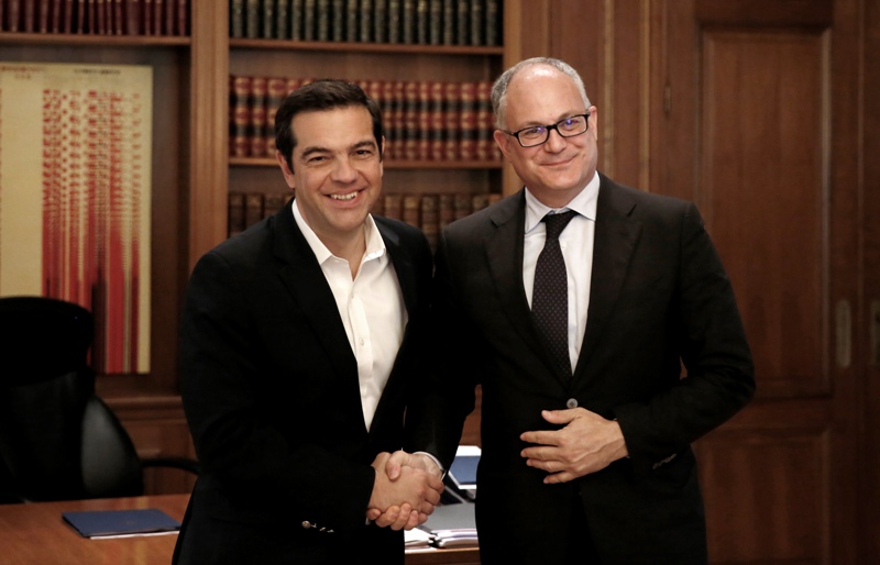 Τσίπρας με Γκουαλτιέρι: Στόχος μας η δημιουργία θέσεων εργασίας και η επανάκτηση κοινωνικών δικαιωμάτων - Media