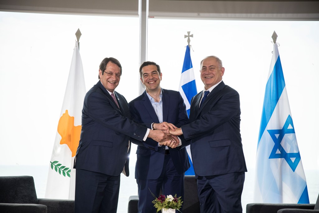 Οι δηλώσεις των ηγετών στην Τριμερή Σύνοδο Ελλάδας-Ισραήλ-Κύπρου - Media
