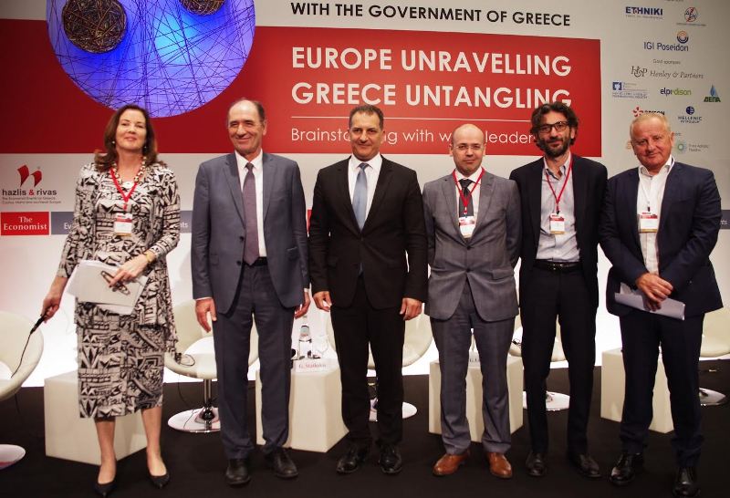 Ομιλία του CEO της ΕΛΛΗΝΙΚΑ ΠΕΤΡΕΛΑΙΑ κ. Γρηγόρη Στεργιούλη στο 21ο ετήσιο Συνέδριο του ECONOMIST, με θέμα: ENERGY AND SECURITY CHALLENGES IN THE REGION - Media