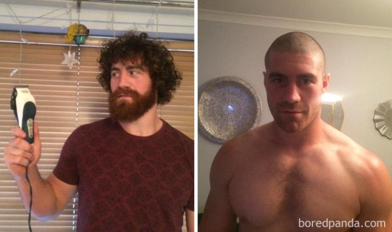 Μούσια και γοητεία: 10 άνδρες πριν και μετά το ξύρισμα (Photos) - Media