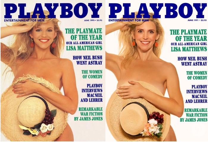 Playmates, τότε και τώρα: Τα μοντέλα του Playboy, στις ίδιες πόζες, 30 χρόνια μετά! (photos) - Media