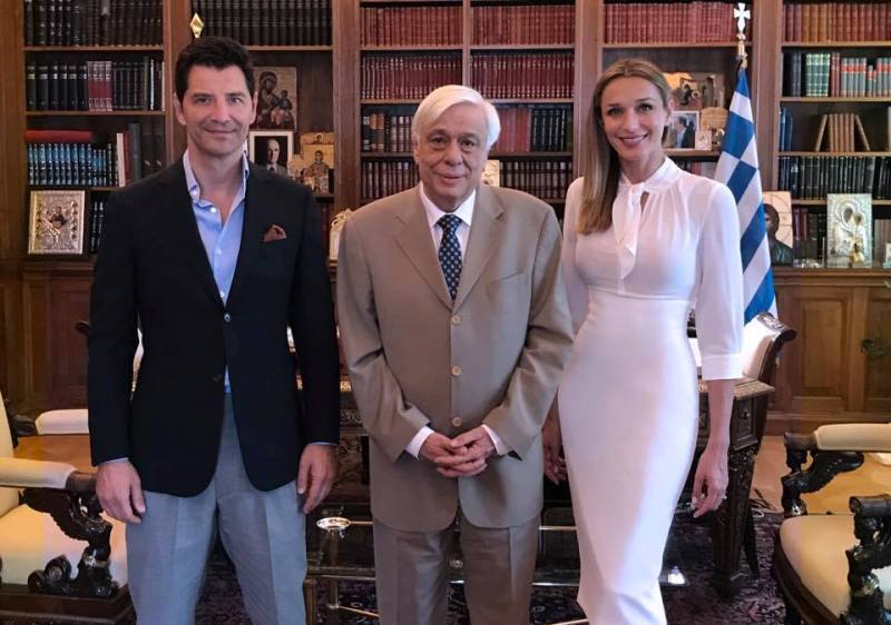 Στο Προεδρικό Μέγαρο ο Σάκης και η Κάτια (Photo) - Media