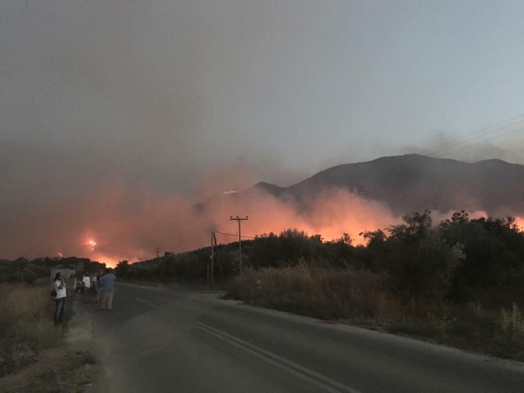 Πολύ υψηλός ο κίνδυνος πυρκαγιάς για την Παρασκευή - Media