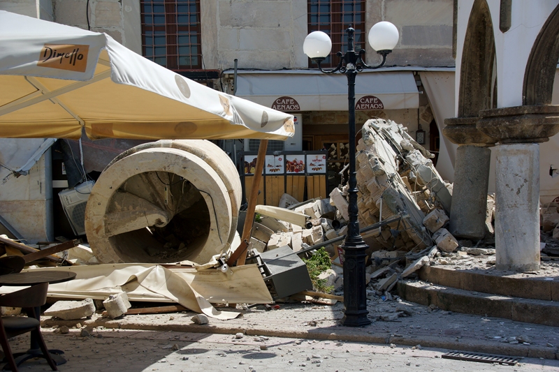Παραμόρφωση 4 εκατοστών στην πόλη της Κω μετά τον φονικό σεισμό - Media