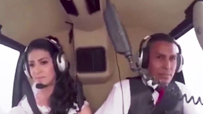 Μοιραία πτήση με ελικόπτερο: Νύφη σκοτώθηκε λίγο πριν φτάσει στην εκκλησία (Video) - Media