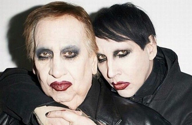 Μέρλιν Μάνσον: Έχασε τον πατέρα του και αποκάλυψε το πραγματικό του πρόσωπο (Photo) - Media