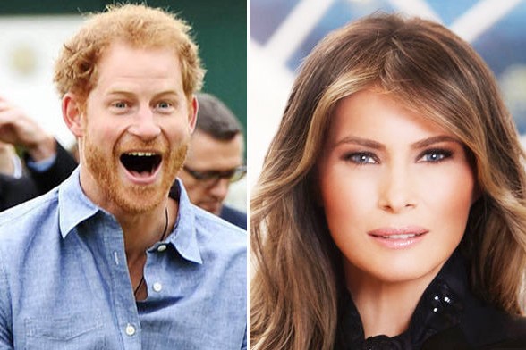 Σόλο η Μελάνια με τον πρίγκιπα Χάρι στο Τορόντο - Media