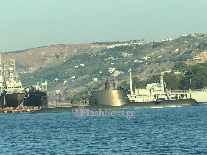 Το υποβρύχιο που μαγνήτισε τα βλέμματα στο λιμάνι Χανίων (Photos - Video) - Media