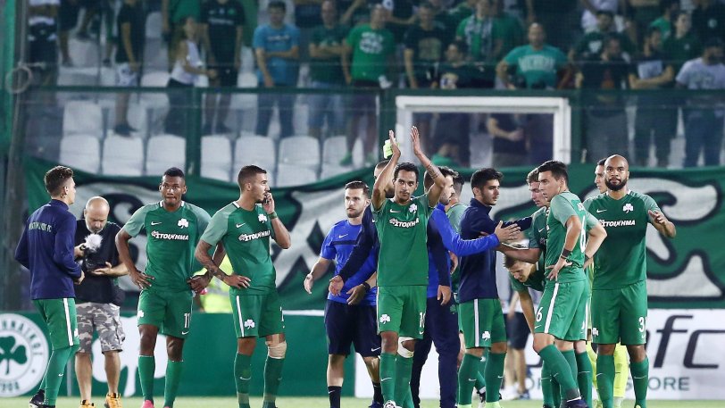 Η 11άδα του Παναθηναϊκού με Καμπάλα - Media