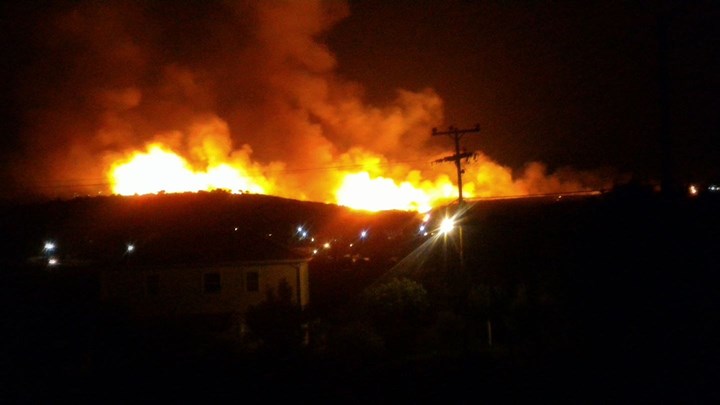 Νέα μεγάλη πυρκαγιά στην Κεφαλονιά - Πτήσεις επιτήρησης από drone - Media