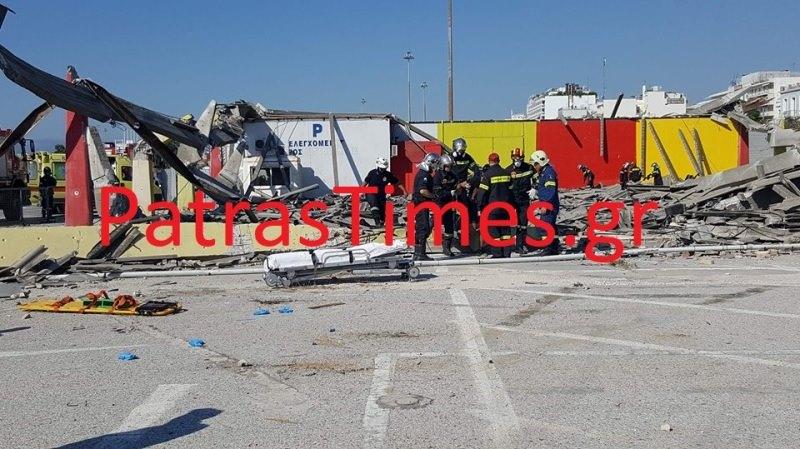 Παρέμβαση του Δήμου Πάτρας για το κτίριο που κατέρρευσε στο παλιό λιμάνι - Media