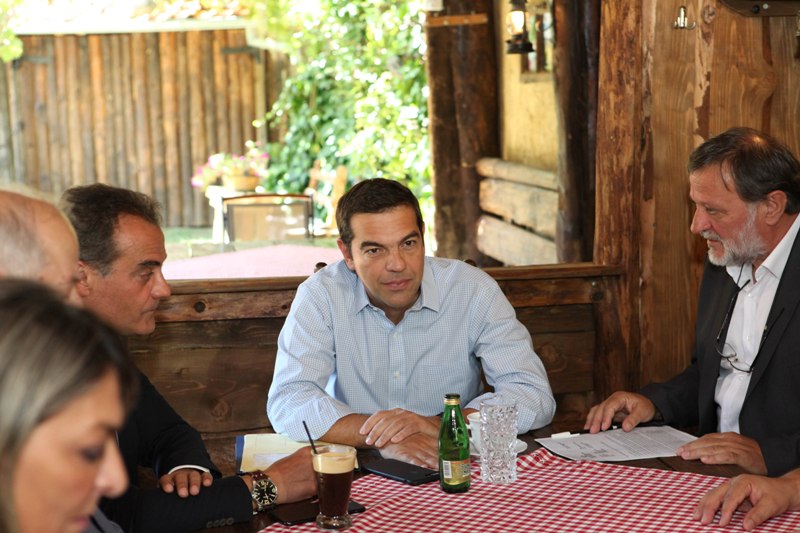Στο τριεθνές της Μεγάλης Πρέσπας ο Αλέξης Τσίπρας - Media