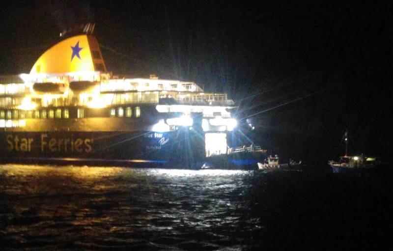 Ολοκληρώθηκε η επιχείρηση αποκόλλησης του Blue Star Patmos (Video) - Media