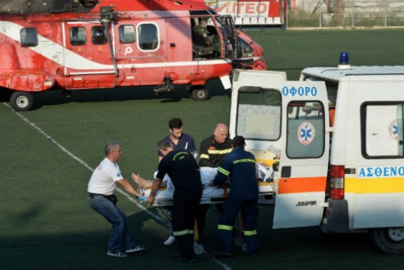 Στο νοσοκομείο Πύργου ο πυροσβέστης που τραυματίστηκε στα Ροδινά Ηλείας - Media