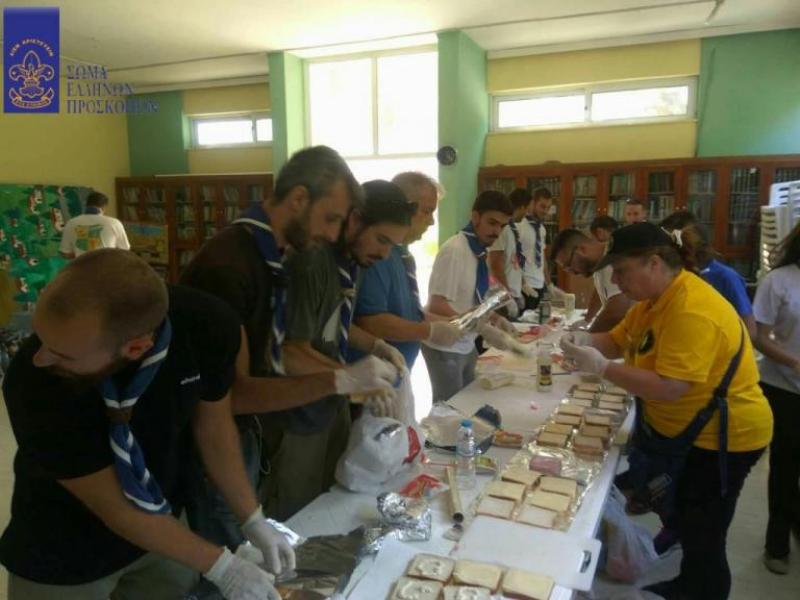 Οι πρόσκοποι στο πλευρό των Πυροσβεστών  - Media