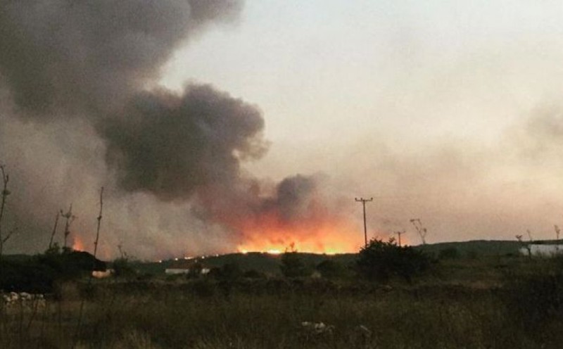 Σε κατάσταση έκτακτης ανάγκης τα Κύθηρα: Μαίνεται η πυρκαγιά -Στάχτη το 1/3 του νησιού- Συνεχείς επικοινωνίες  του Αλ.Τσίπρα - Media
