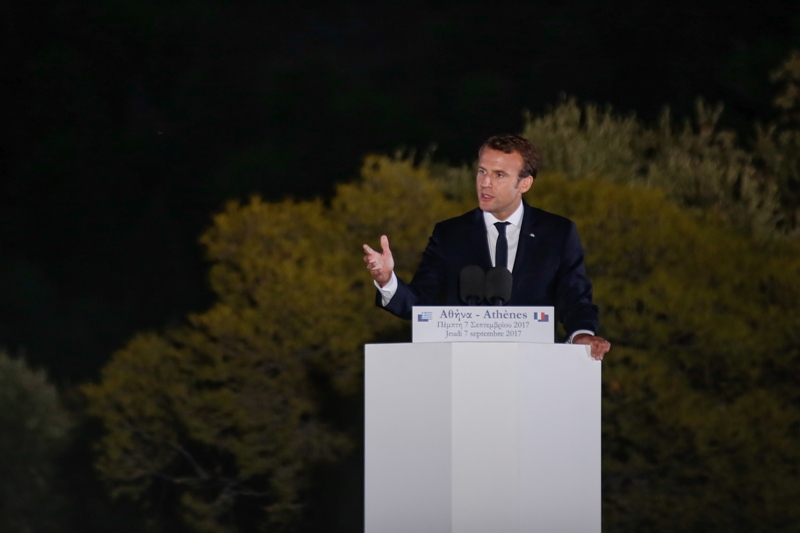 Μακρόν: «Υπάρχει μια μυστική Ελλάδα που αναπαύεται στην καρδιά κάθε Δυτικού ανθρώπου» - Media
