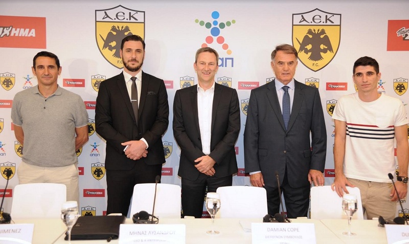 ΟΠΑΠ και ΠΑΕ ΑΕΚ συνεχίζουν μαζί και την αγωνιστική περίοδο 2017-18 - Media