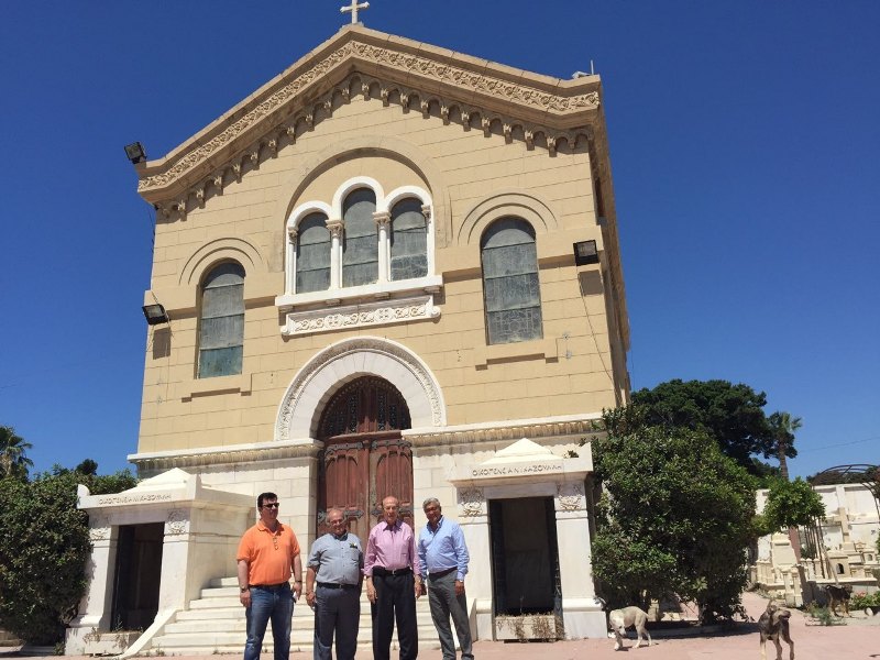 Ξεκινά η αποκατάσταση των κοιμητηρίων της Ελληνικής Κοινότητας Αλεξάνδρειας, στην Αίγυπτο  - Media