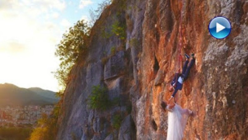 Καστοριά: Αυτή είναι η πιο τολμηρή φωτογράφηση γάμου (Video) - Media