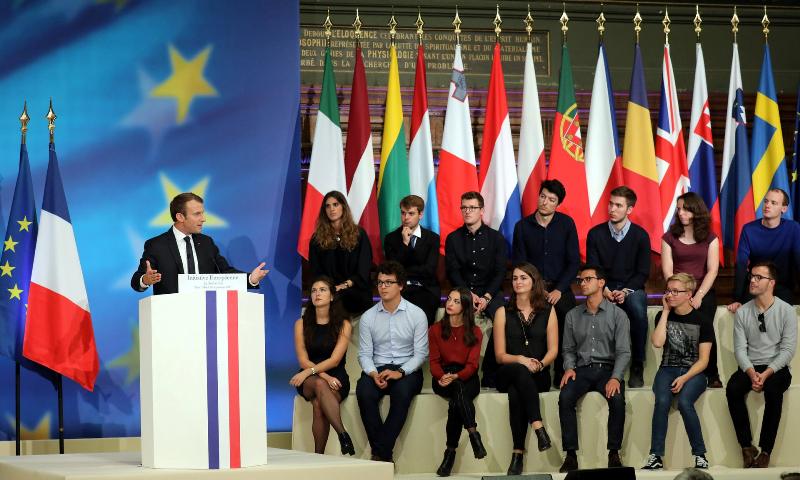 Το όραμα Μακρόν για το ευρωπαϊκό Big Bang - Τι προτείνει για το μέλλον της Ε.Ε. - Media