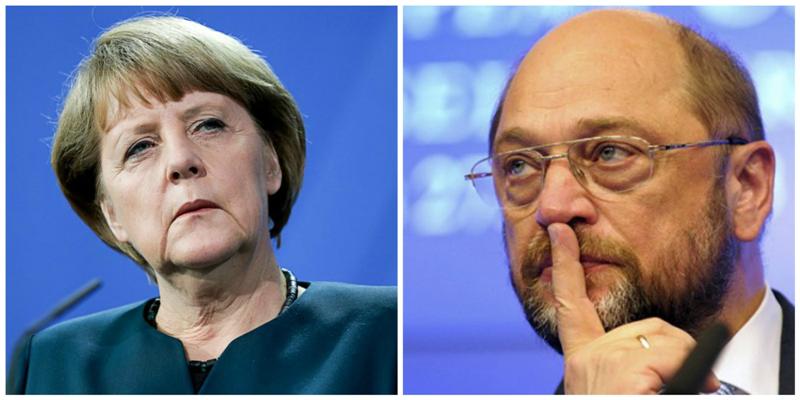 Γερμανικό debate: Μήνυμα Σουλτς στους αναποφάσιστους - Μέρκελ: Ανοιχτό το αποτέλεσμα των εκλογών - Media