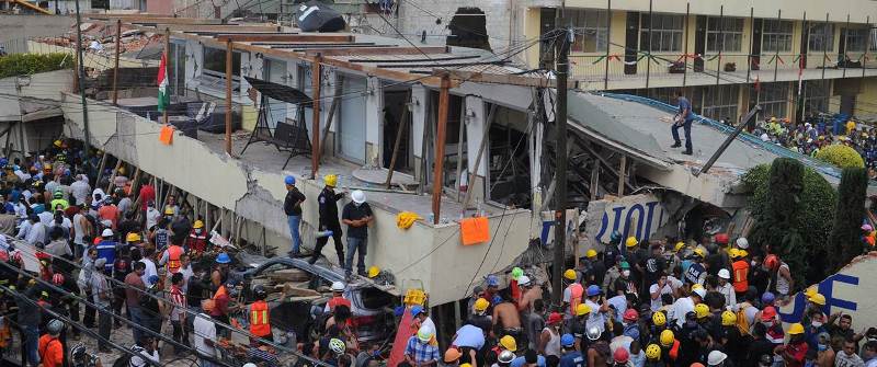 Μεξικό: Μάχη με το χρόνο για την αναζήτηση επιζώντων στο σχολείο - Media