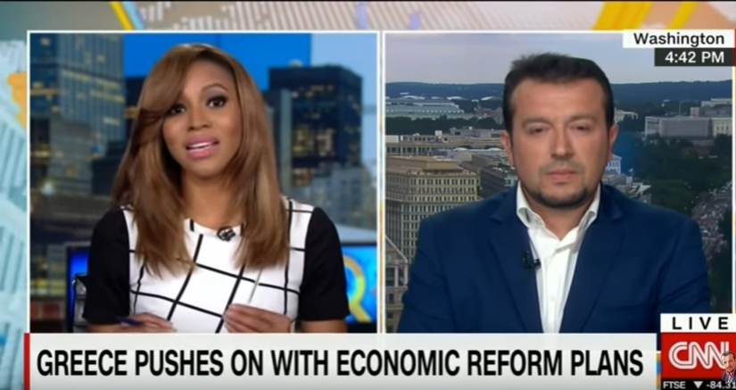 Νίκος Παππάς στο CNN: Η Ελλάδα αλλάζει σελίδα (video) - Media