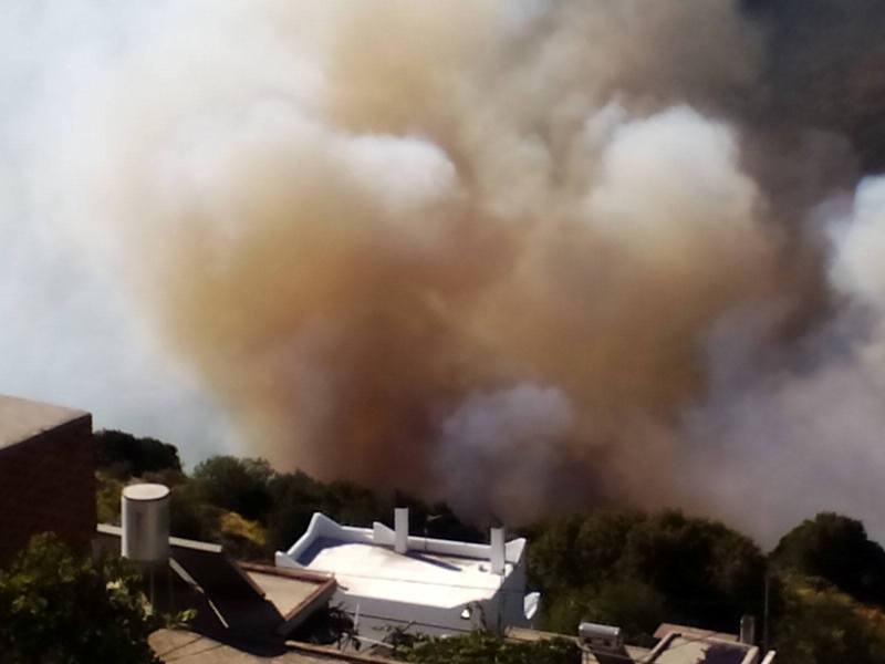Πυρκαγιά στη Νάξο: Αδύνατη η επιχείρηση αεροσκαφών (Video)  - Media