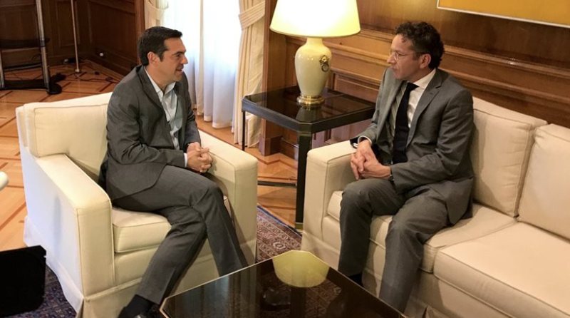 Συνάντηση Τσίπρα - Ντάισελμπλουμ στο Μαξίμου - Media