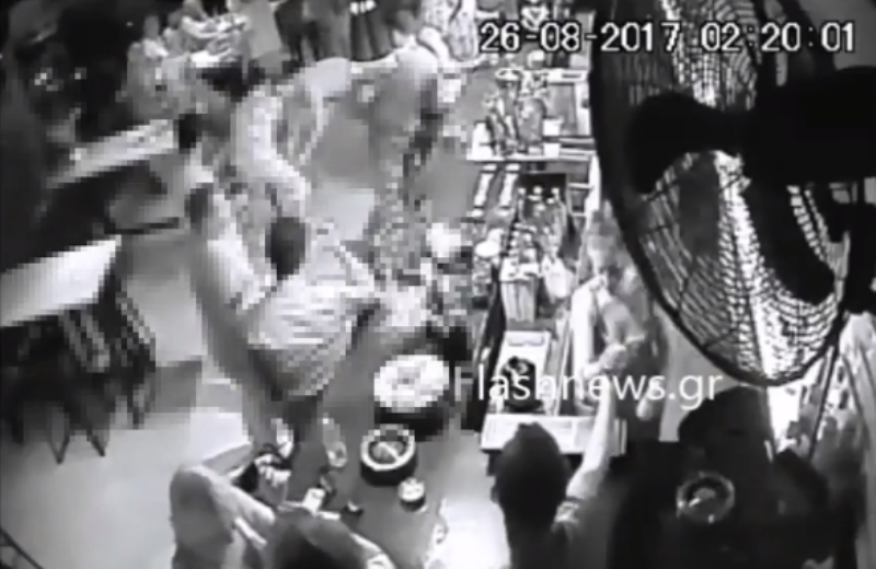 Χανιά: Η πλάκα ξεπέρασε τα όρια - Τουρίστας έπεσε αναίσθητος σε μπαρ (Video) - Media
