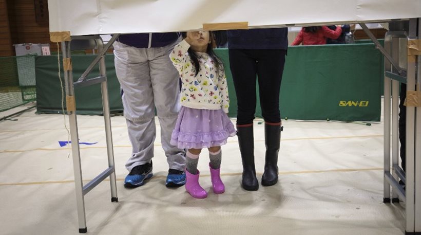 Ιαπωνία: Αυξημένη η συμμετοχή στις εκλογές, παρά τον τυφώνα Λαν - Media