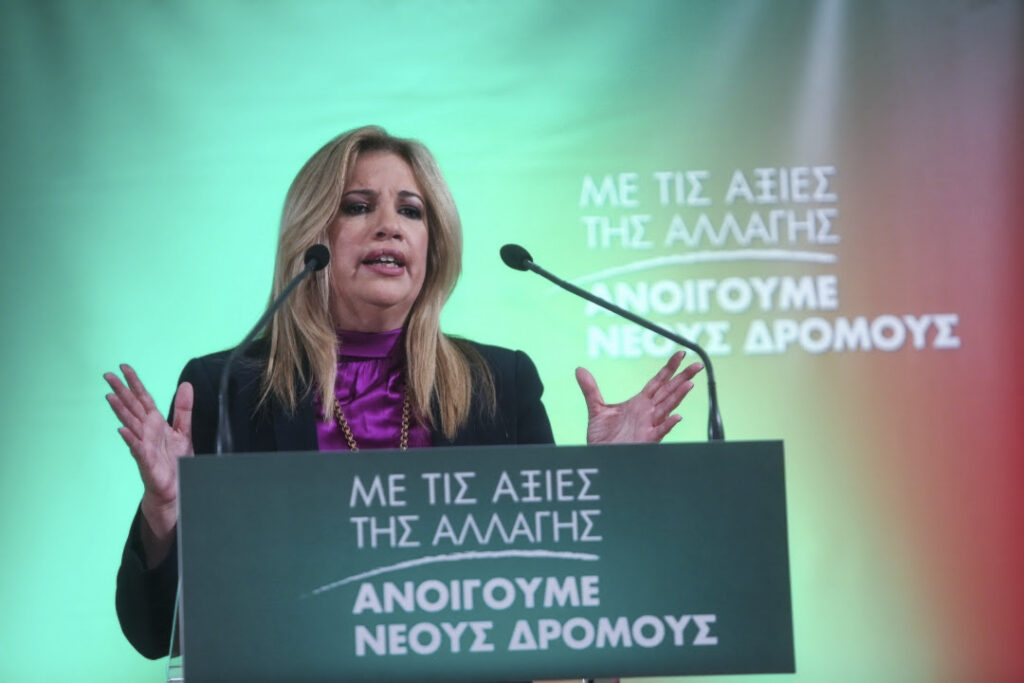 Διακήρυξη αρχών και στόχων από τη Φ. Γεννηματά - Media