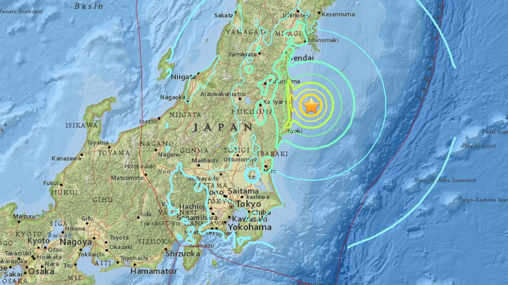 Σεισμός 6 Ρίχτερ στην Ιαπωνία – Ανησυχία για τη Φουκουσίμα - Media