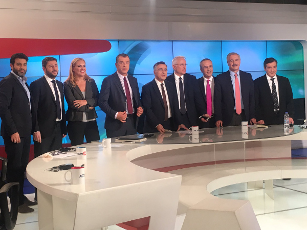 Τα debate για την κεντροαριστερά στην ΕΡΤ - Media