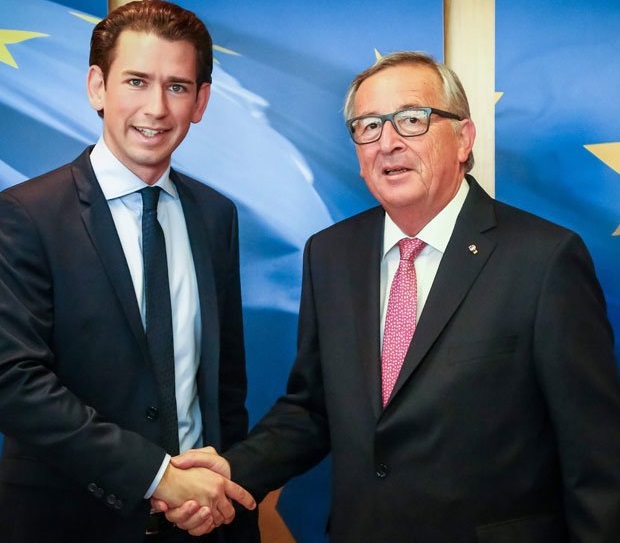 Σοκ για τον Γιουνκέρ: Η πολύ αμήχανη στιγμή του με τον Κουρτς (Video) - Media