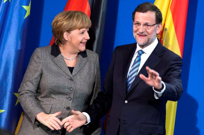 Στο πλευρό του Ραχόι Μέρκελ-Μακρόν - Δύσκολα τα πράγματα για την Καταλονία - Media