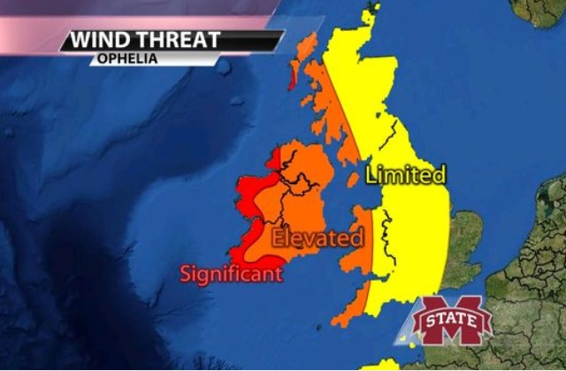Οι Βρετανοί τρέμουν την Οφηλία: Έρχεται η χειρότερη καταιγίδα της εικοσαετίας! - Media