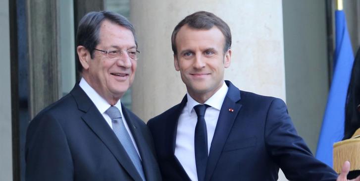 Συνάντηση Αναστασιάδη - Μακρόν: Η Γαλλία θα στηρίξει την Κύπρο στις διαπραγματεύσεις για το Κυπριακό - Media