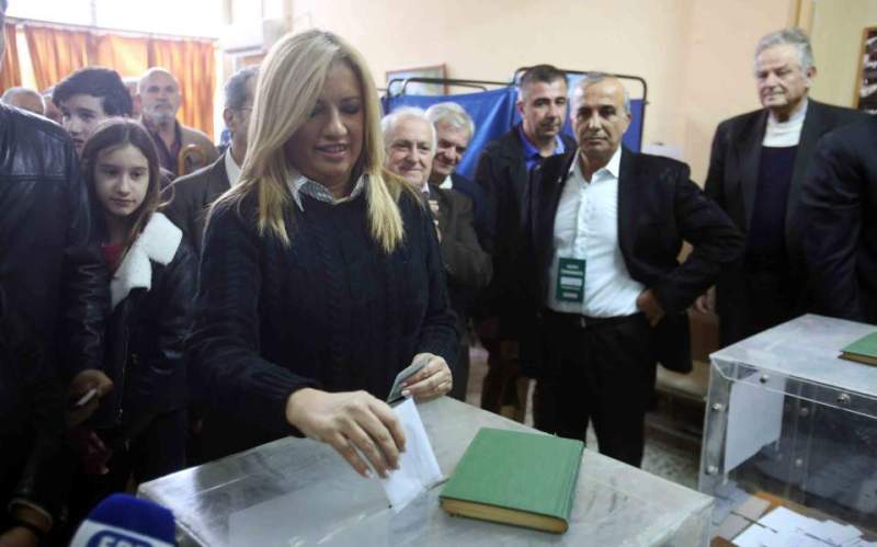 Στο Καματερό ψήφισε η Φώφη Γεννηματά - «Μαζί για τη νίκη» - Media