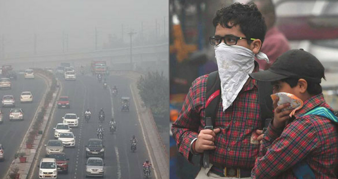 Λόγω νέφους κλειστά τα σχολεία στο Νέο Δελχί (Photos) - Media