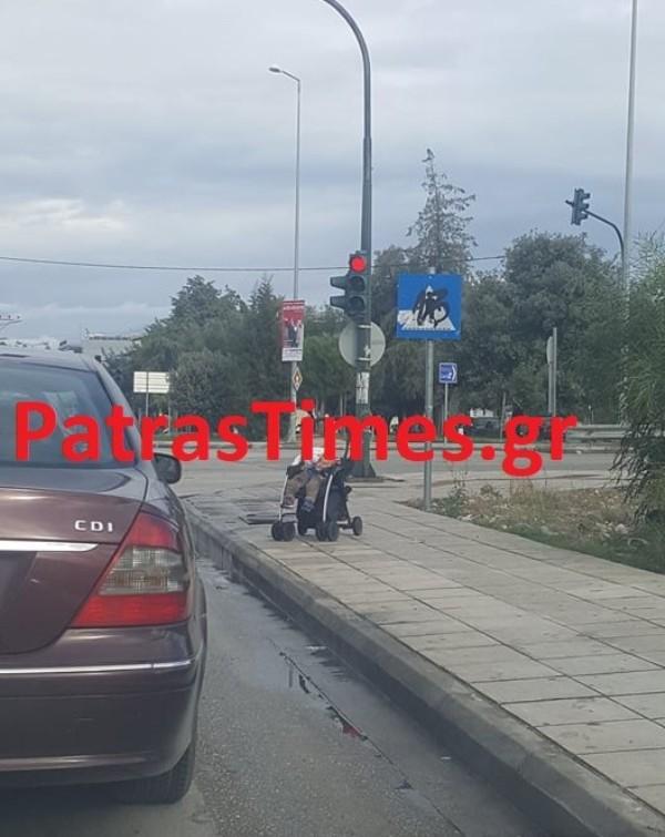 Ασύλληπτο περιστατικό στην Πάτρα - Εγκατέλειψε το μωρό στο καρότσι και πήγε για… καφέ! (Photo) - Media