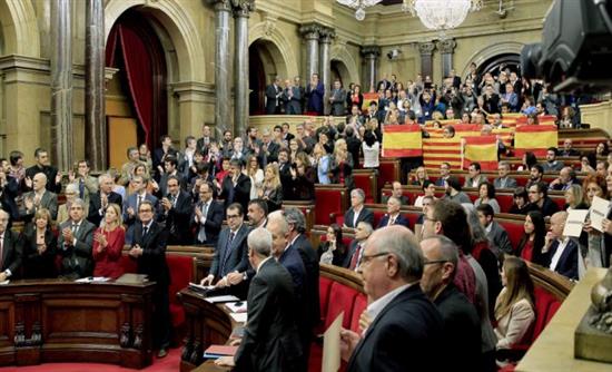 Ελεύθερη με εγγύηση η πρόεδρος του καταλανικού κοινοβουλίου - Media